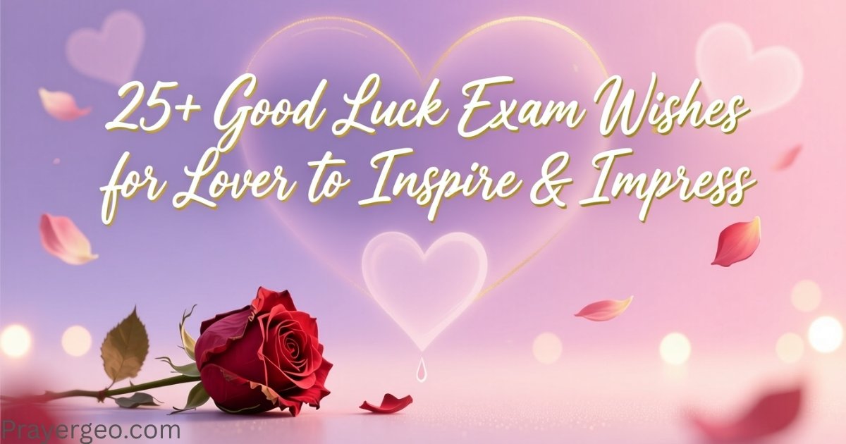 Good Luck Exam Wishes for Lover