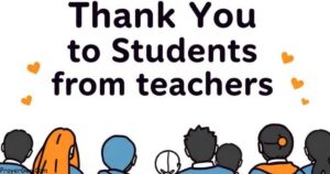Thank You Messages to Students from Teachers
