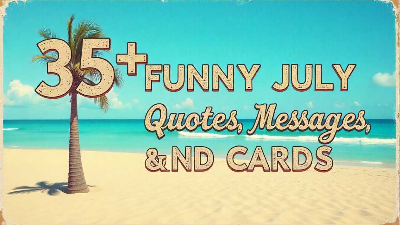 Funny July Quotes