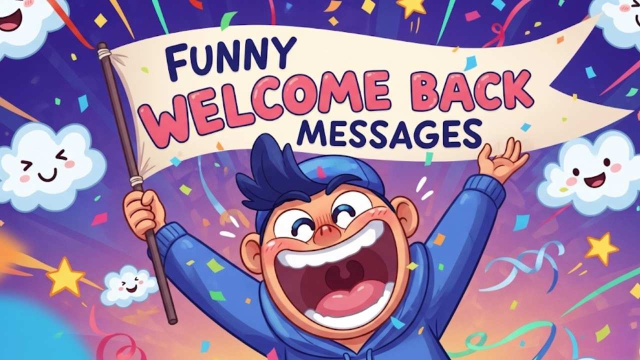 Funny Welcome Back Messages