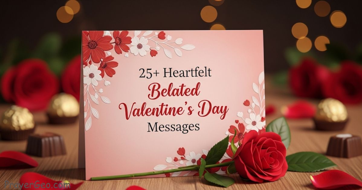 Belated Valentine’s Day Messages