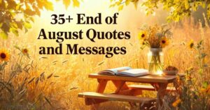 End of August Quotes