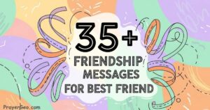 Friendship Messages for Best Friend