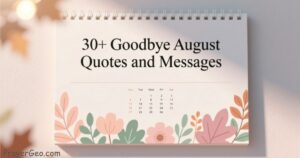 Goodbye August Quotes