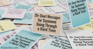 Short Messages for Someone Going through a Hard Time