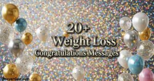 Weight Loss Congratulations Messages