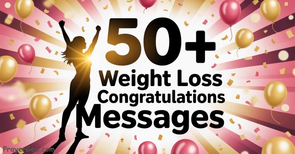 Weight Loss Congratulations Messages