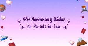 Anniversary Wishes for Parents-in-Law