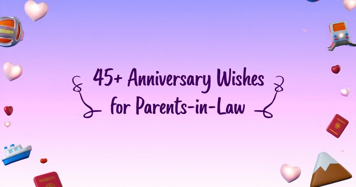 Anniversary Wishes for Parents-in-Law