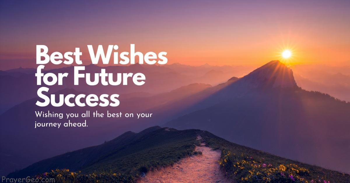 Best Wishes for Future Success