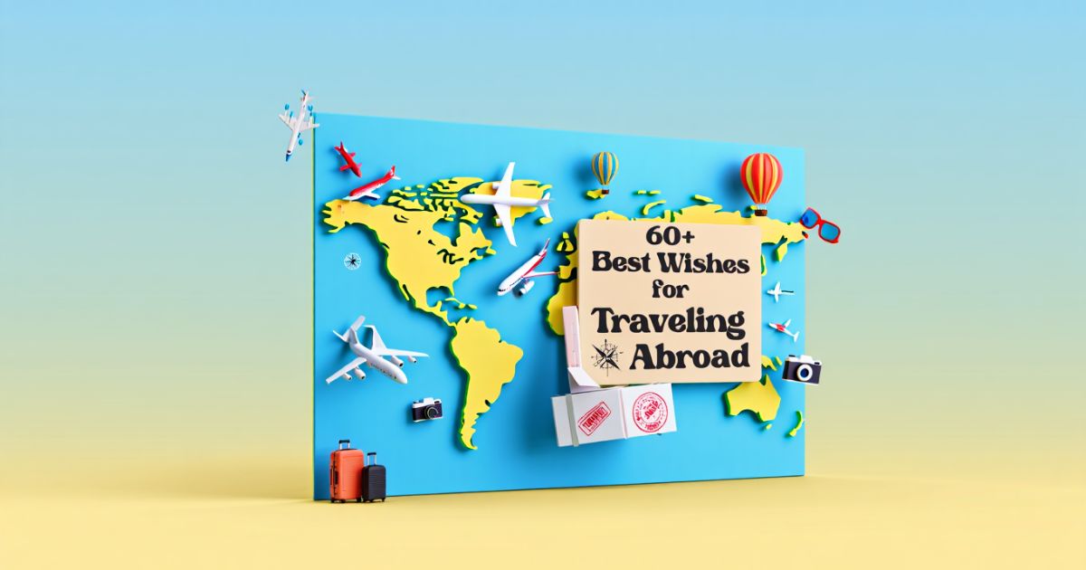 Best Wishes for Travelling Abroad
