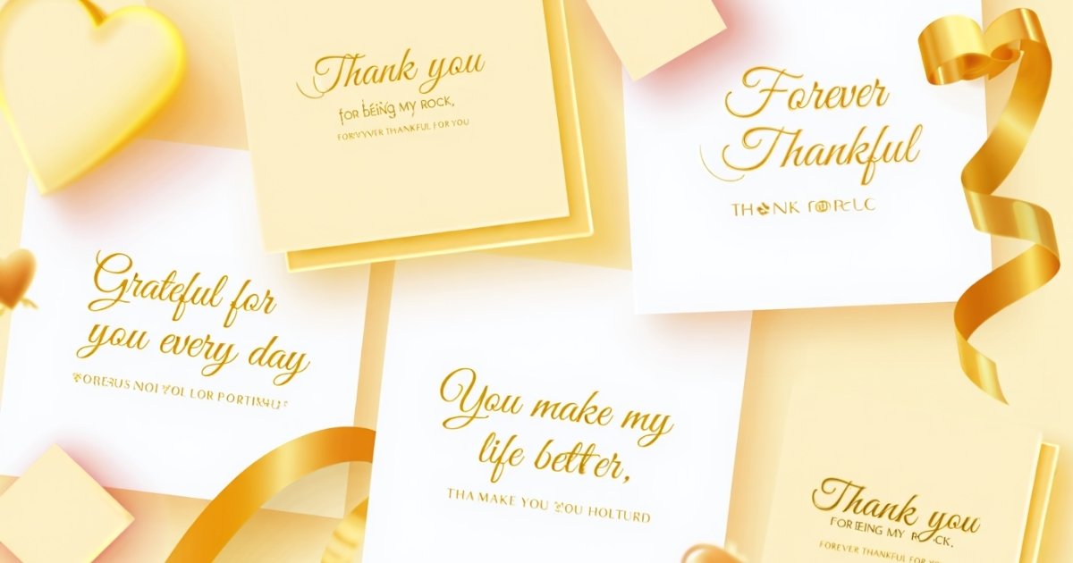 Thank You Messages for Husband