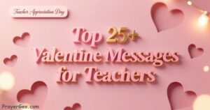 Valentine Messages for Teachers