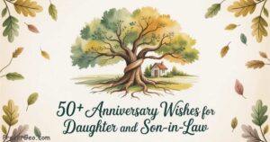 Anniversary Wishes for Daughter and Son-In-Law