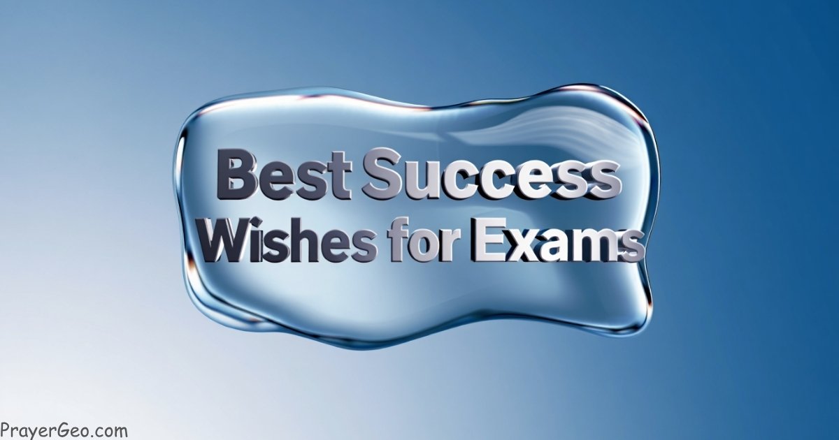 Best Success Wishes for Exams