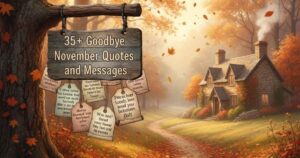 Goodbye November Quotes