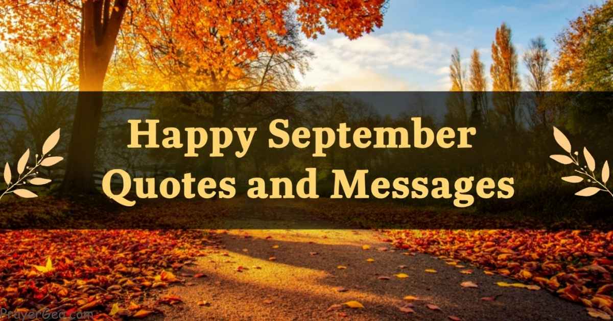 Happy September Quotes