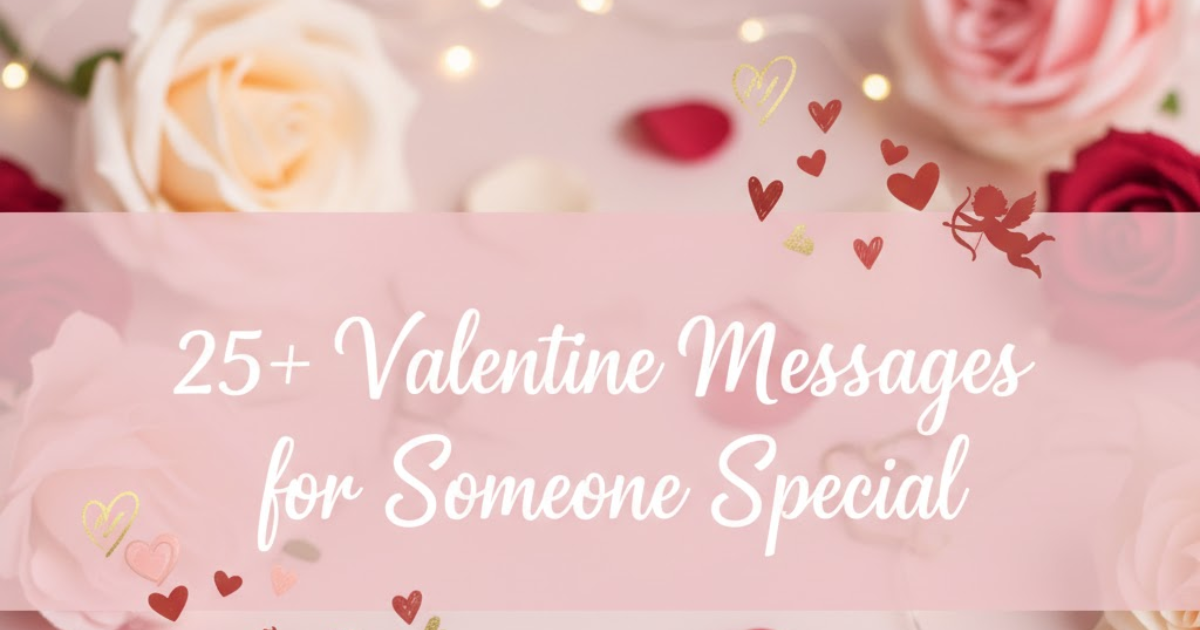 Valentine Messages for Someone Special