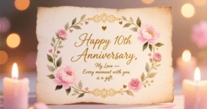 Wedding Anniversary Wishes to Husband from Wife