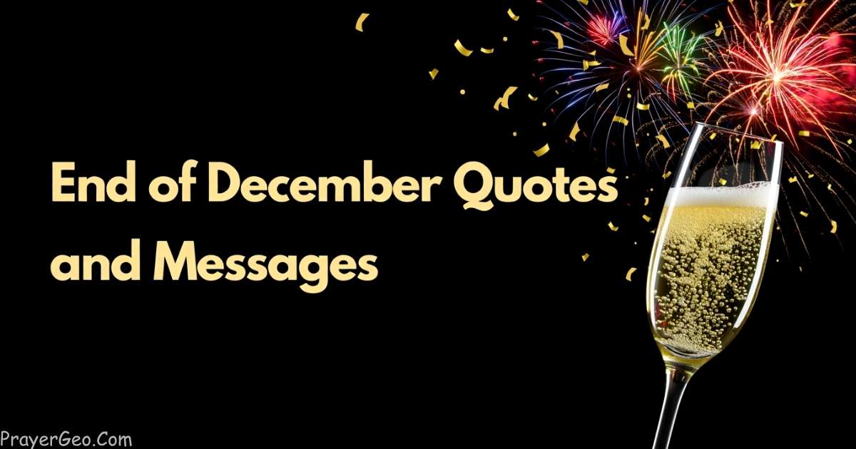 End of December Quotes