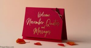welcome november quotes