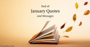 End of January Quotes