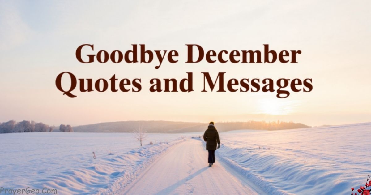 Goodbye December Quotes