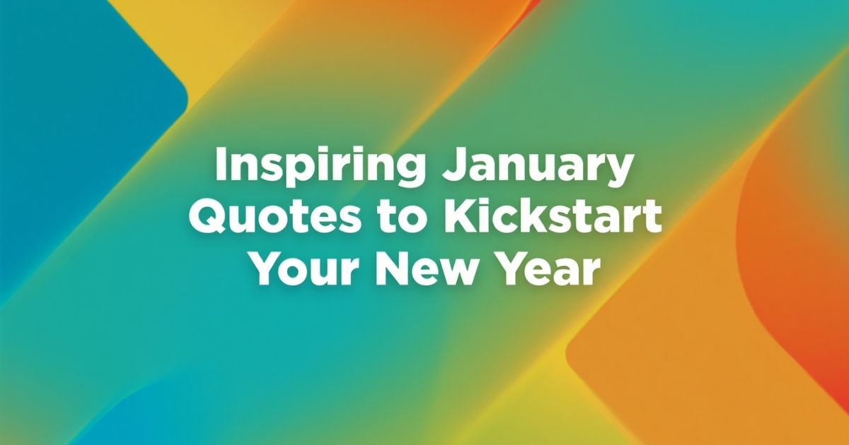 January Quotes