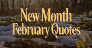 New Month February Quotes