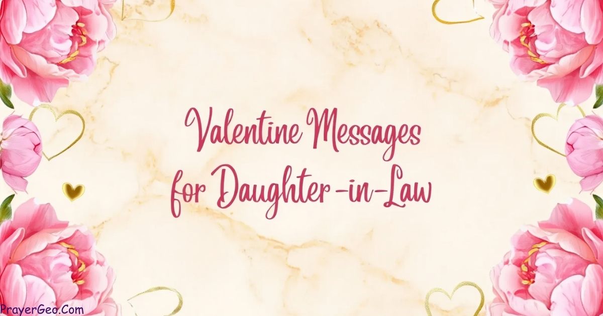 Valentine Messages for Daughter-in-Law