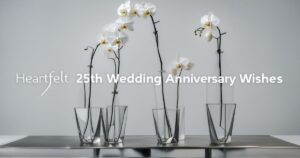 25th Wedding Anniversary Wishes