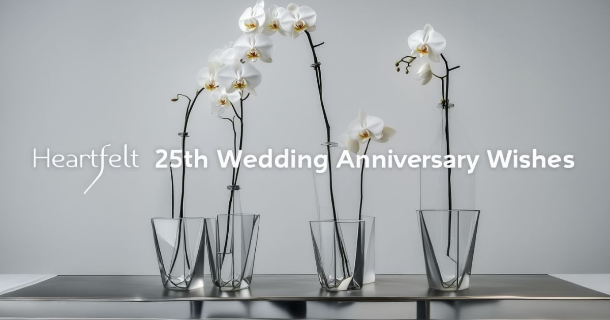 25th Wedding Anniversary Wishes