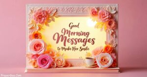 Good Morning Messages to Make Her Smile
