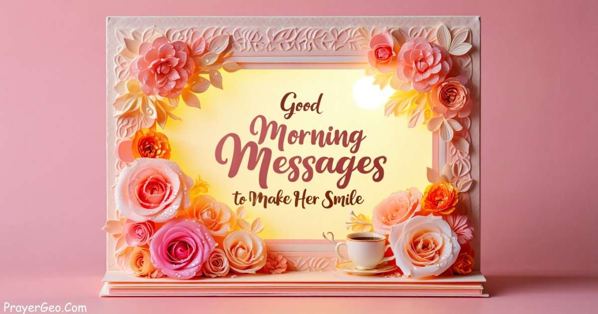 Good Morning Messages to Make Her Smile