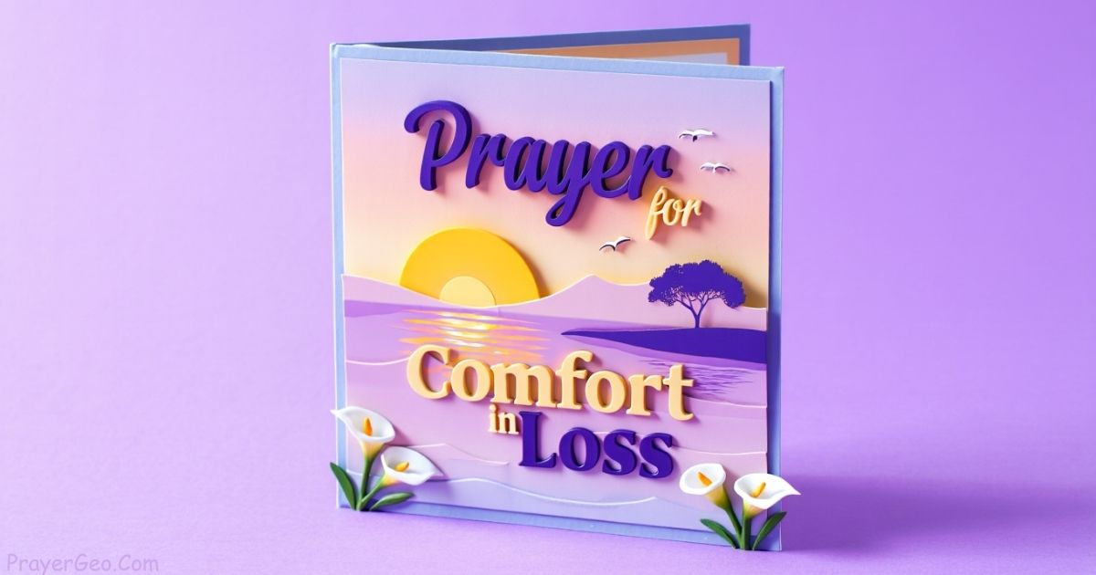 Prayer for Comfort in Loss