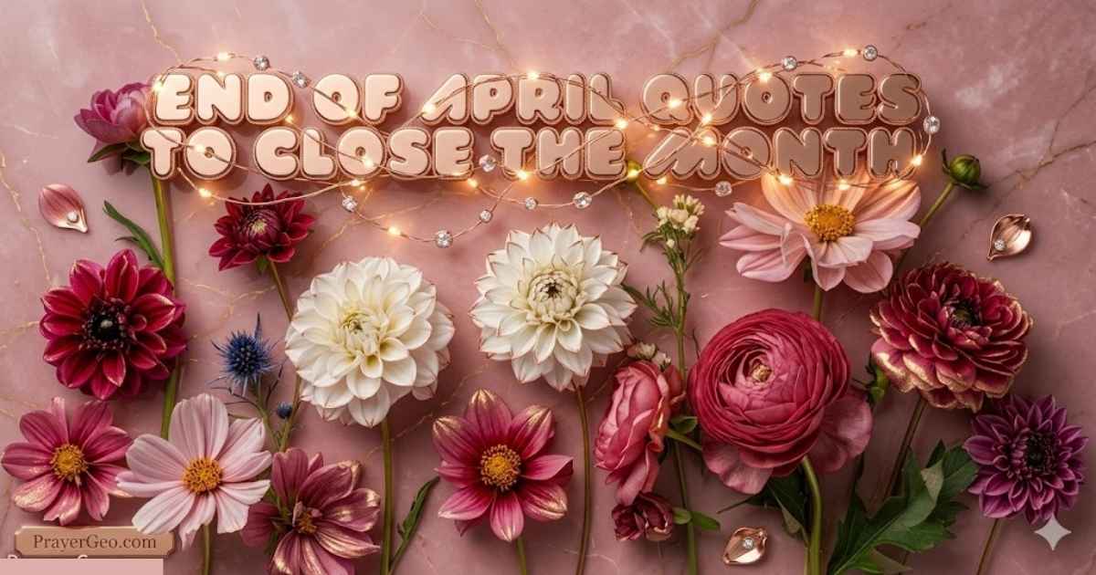 End of April Quotes