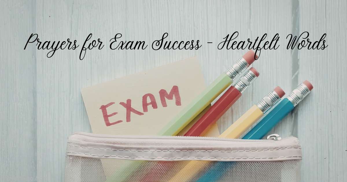 Prayers for Exam Success